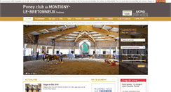 Desktop Screenshot of montigny.ucpa.com