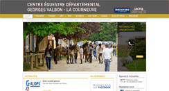 Desktop Screenshot of lacourneuve.ucpa.com