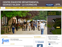Tablet Screenshot of lacourneuve.ucpa.com
