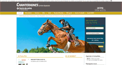 Desktop Screenshot of chanteraines.ucpa.com