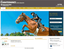 Tablet Screenshot of chanteraines.ucpa.com